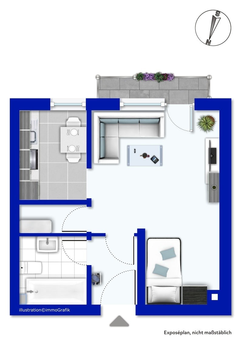 Studio zum Kauf 1 Zimmer 27 m²<br/>Wohnfläche 1.<br/>Geschoss ab sofort<br/>Verfügbarkeit Lichtenfels Lichtenfels 96215