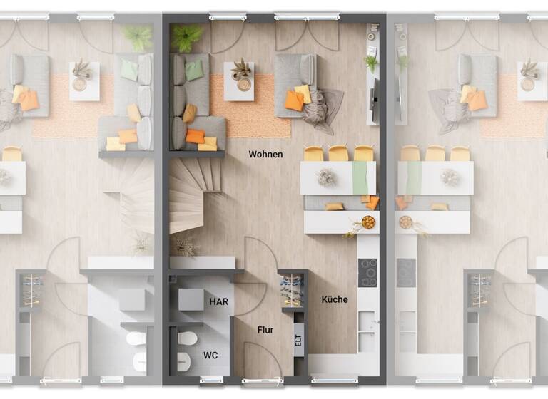 Einfamilienhaus zum Kauf - Erstbezug provisionsfrei 324.225 € 6 Zimmer 121 m² 500 m² Grundstück Ronneburg 07580