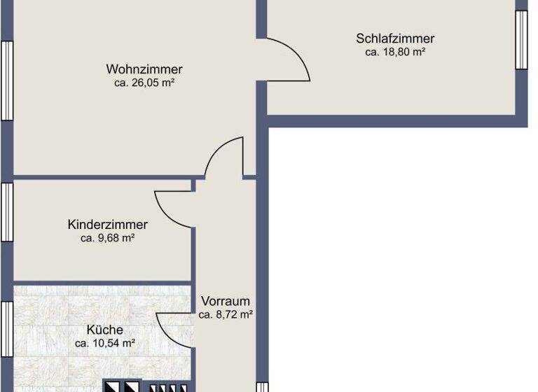 Wohnung zum Kauf 239.900 € 3 Zimmer 79,4 m² 2. Geschoss Zell am See 5700