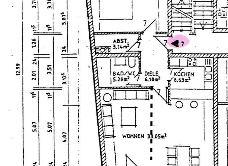 Wohnung zum Kauf 260.000 € 3 Zimmer 74,5 m²<br/>Wohnfläche 2.<br/>Geschoss Freilassing Freilassing 83395