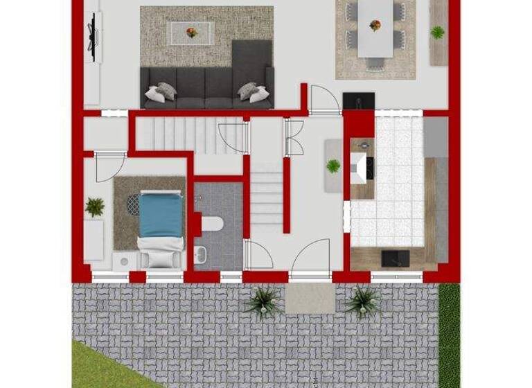 Einfamilienhaus zum Kauf 485.000 € 7 Zimmer 209,4 m² 672 m² Grundstück Zoznegg Mühlingen / Zoznegg 78357