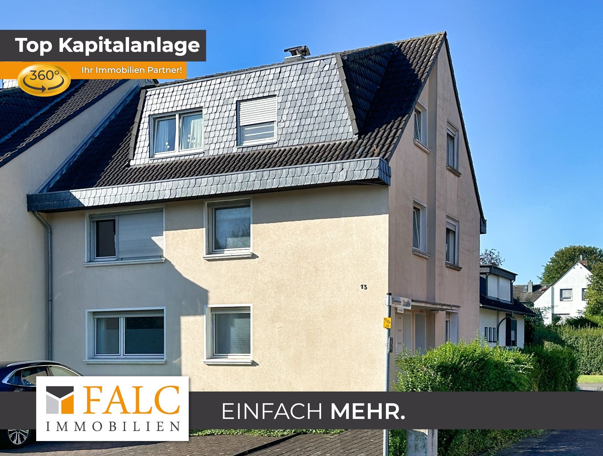 Mehrfamilienhaus zum Kauf provisionsfrei als Kapitalanlage geeignet 546.000 € 8 Zimmer 131 m²<br/>Wohnfläche 307 m²<br/>Grundstück Geyener Straße 13 Pulheim Pulheim 50259