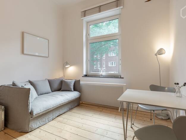Studio zur Miete Wohnen auf Zeit 1.150 € 1 Zimmer 20 m² frei ab 01.08.2026 Oberkassel Düsseldorf 40545