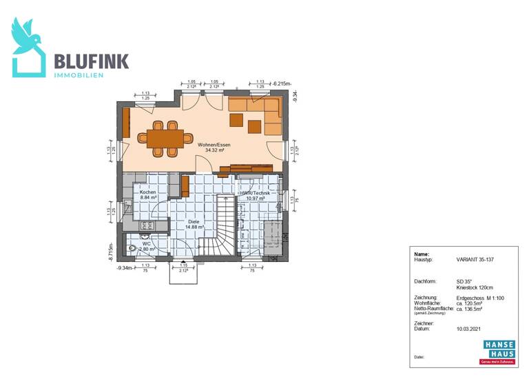 Haus zum Kauf - Neubau 699.800 € 4 Zimmer 124 m²<br/>Wohnfläche 395 m²<br/>Grundstück Horn Gaienhofen 78343