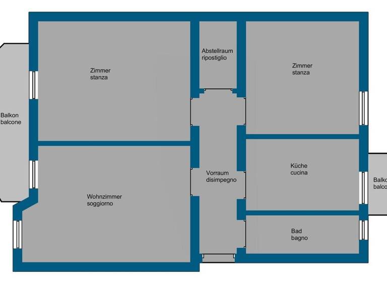 Wohnung zum Kauf 400.000 € 4 Zimmer 109 m² Meran 39012