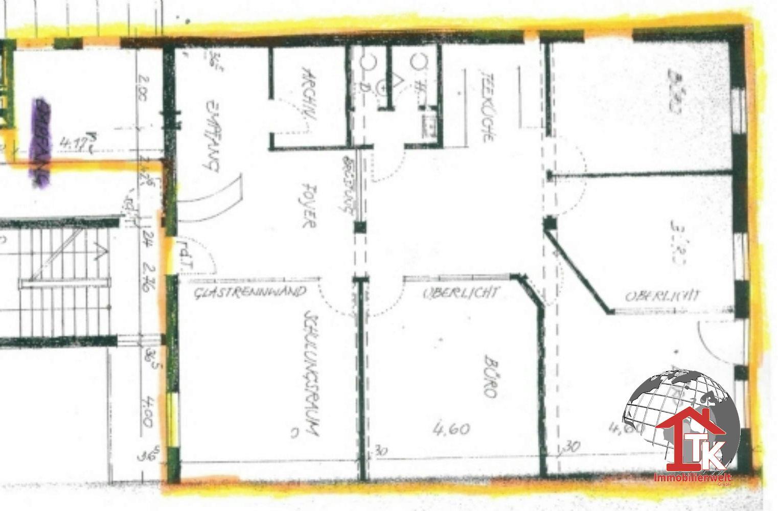 Bürofläche zur Miete 9,14 € 6 Zimmer Stadt Ansbach 91522