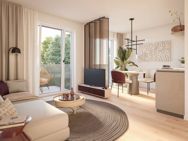 Studio zum Kauf - Erstbezug provisionsfrei 321.900 € 1 Zimmer 26,9 m² 1. Geschoss Feldmoching-Hasenbergl München 80995