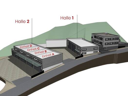Lagerhalle zum Kauf - Erstbezug 442,8 m² Lagerfläche Roppen 6426