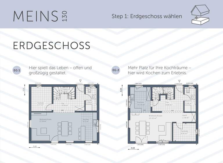 Einfamilienhaus zur Miete - Erstbezug 1.550 € 4 Zimmer 128 m² 551 m² Grundstück Bad Hersfeld 36251