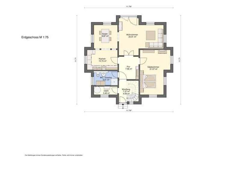 Einfamilienhaus zum Kauf 657.035 € 5 Zimmer 175 m² 655 m² Grundstück Königslutter Königslutter am Elm 38154
