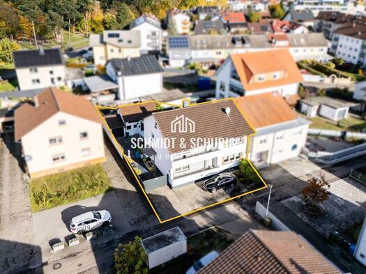 Mehrfamilienhaus zum Kauf 637.000 € 8 Zimmer 201,7 m² 432 m² Grundstück Kirrlach Waghäusel / Kirrlach 68753