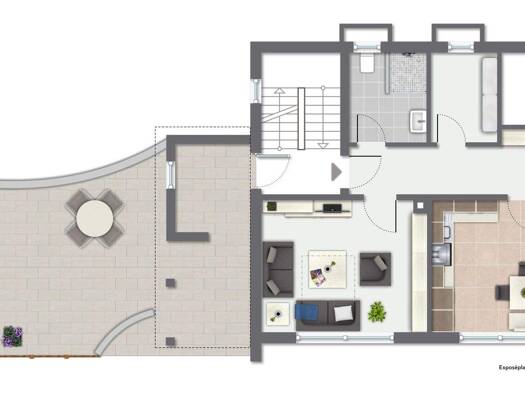 Wohnung zur Miete 400 € 2 Zimmer 55 m² Geschoss EG/2 frei ab sofort Draisendorf Wiesenttal 91346