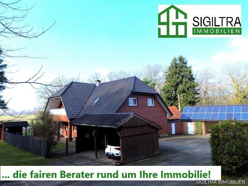 Immobilie in Merzen - Wohnen & Tierhaltung vereint - Gepflegte Immobilie mit großem Freiraum - Bild 0