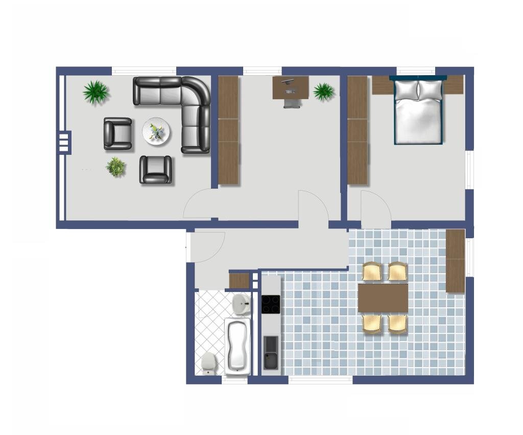 Wohnung zum Kauf provisionsfrei 175.000 € 3 Zimmer 71,6 m²<br/>Wohnfläche EG<br/>Geschoss Riedstraße 10 Furth - Süd Neuss 41462