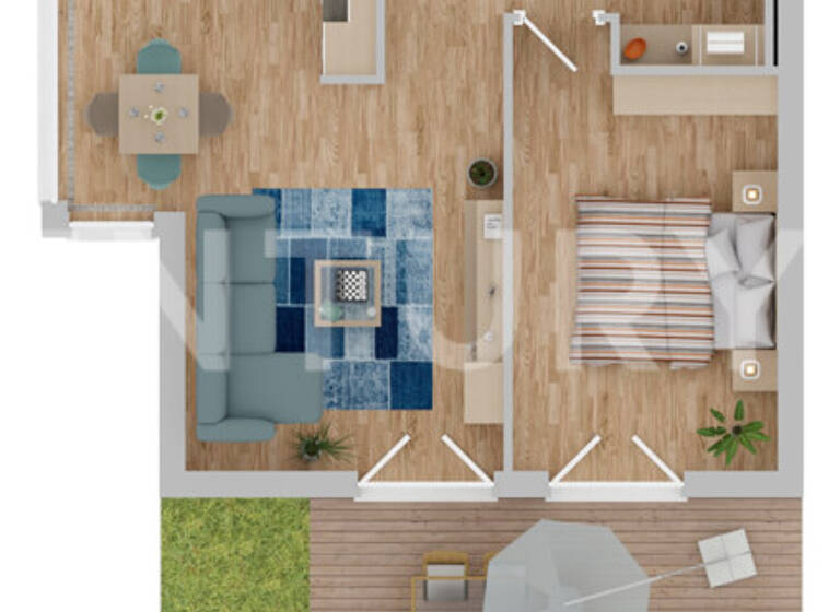 Terrassenwohnung zum Kauf 175.000 € 2,5 Zimmer 59,6 m²<br/>Wohnfläche Radebeul 01445