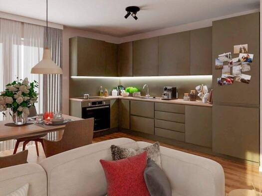 Wohnung zum Kauf - Neubau provisionsfrei 329.900 € 2 Zimmer 54,4 m² 2. Geschoss frei ab 01.08.2026 Dörpsring 2 Hasloh 25474