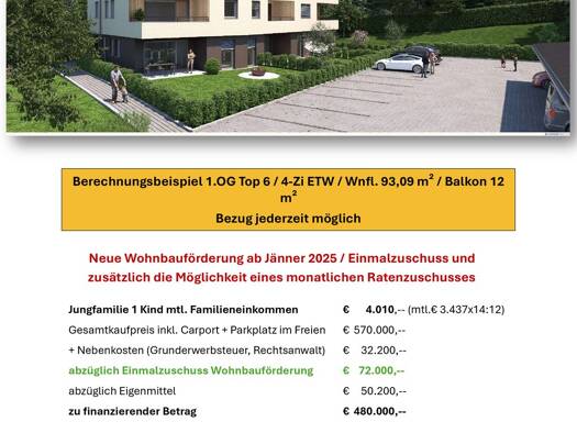 Wohnung zum Kauf provisionsfrei 537.000 € 4 Zimmer 93 m² 1. Geschoss Palfnerstraße 6 Bad Gastein 5640