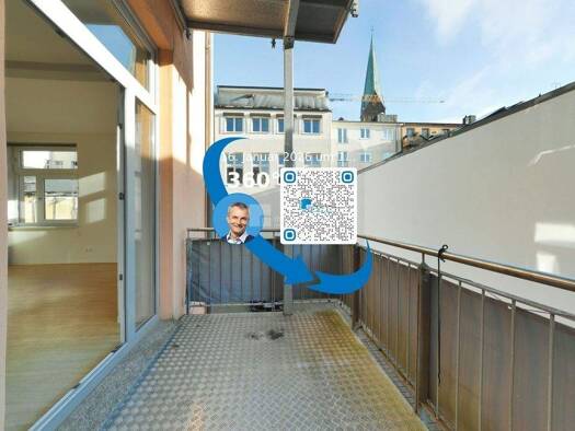 Wohnung zur Miete 693 € 2 Zimmer 63 m² 1. Geschoss frei ab sofort Altstadt Schwerin 19053