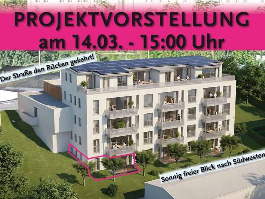 Terrassenwohnung zum Kauf - Neubau provisionsfrei 514.400 € 2,5 Zimmer 81,7 m² EG frei ab 31.12.2028 Achdorf Landshut 84036