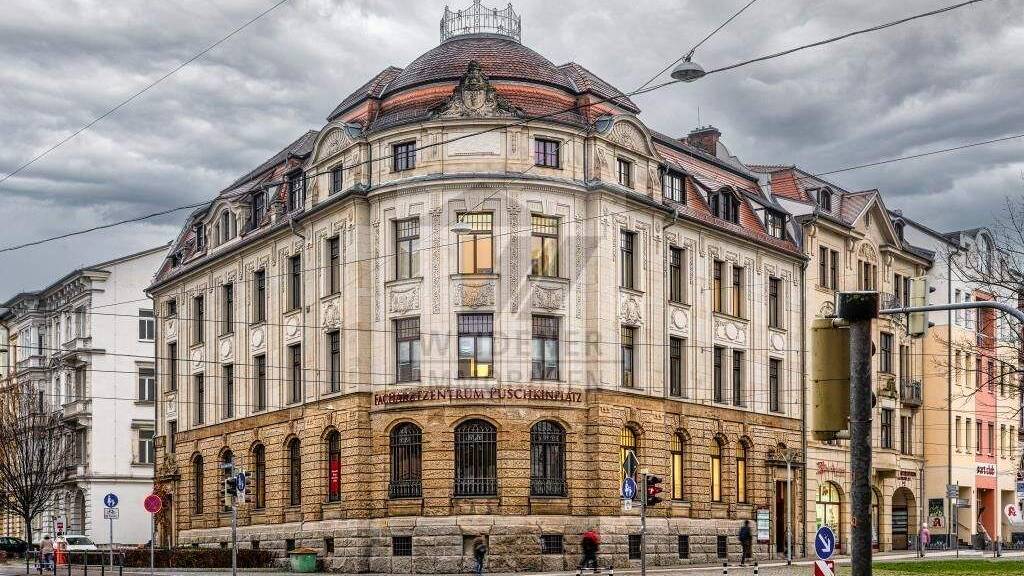 Bürofläche zur Miete provisionsfrei 2.168 € 9 Zimmer 289 m² Bürofläche teilbar ab 289 m² Puschkinplatz 2 Innenstadt Gera 07545