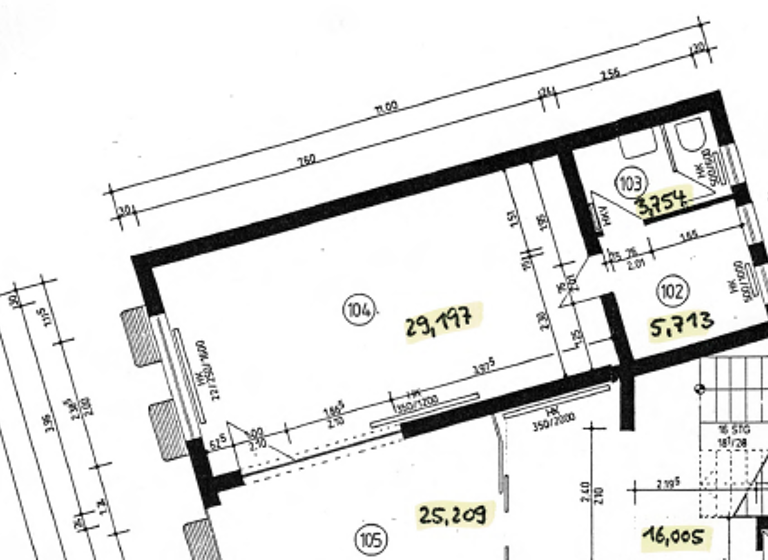 Ladenfläche zur Miete provisionsfrei 380 € 1 Zimmer 38,7 m² Verkaufsfläche Stolberger Str. 41 Nordhausen 99734