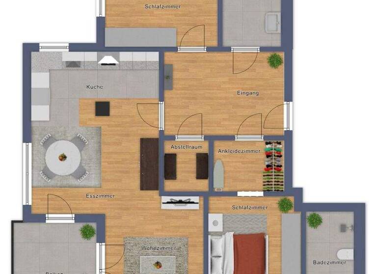 Wohnung zum Kauf - Erstbezug 765.000 € 3 Zimmer 97,8 m² 1. Geschoss Frauenland Würzburg 97074