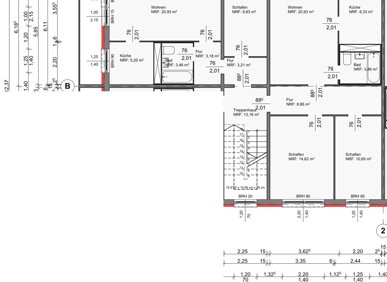 Wohnung zur Miete 979 € 5 Zimmer 115,2 m² 4. Geschoss frei ab sofort Johannes-Göderitz-Straße 17 Neu Olvenstedt Magdeburg 39130