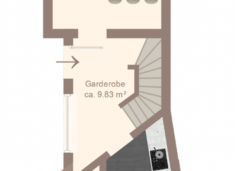 Doppelhaushälfte zum Kauf 315.000 € 5 Zimmer 120,8 m² 186 m² Grundstück Hauptstraße 70 Brühl 68782