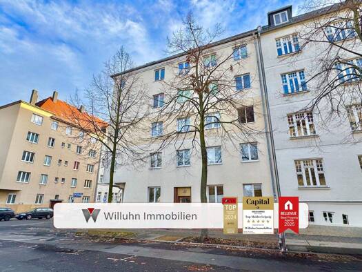 Wohnung zur Miete 462 € 2 Zimmer 48,6 m² 4. Geschoss Heinrich-Budde-Straße 50 Gohlis-Mitte Leipzig 04157