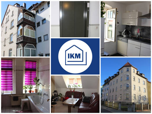 Wohnung zum Kauf 72.900 € 2 Zimmer 60,3 m² 4. Geschoss Altenburg 04600