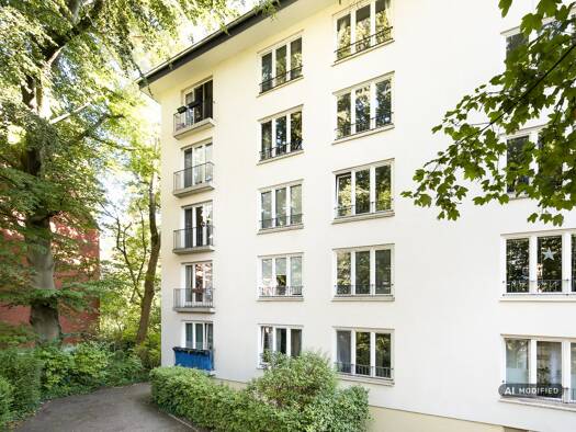 Wohnung zum Kauf provisionsfrei 195.000 € 1 Zimmer 26,3 m² Winterhude Nord 22299