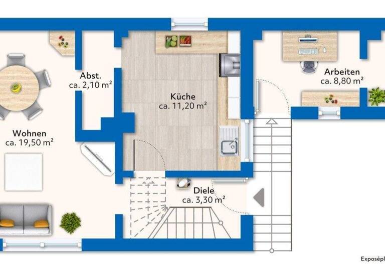 Einfamilienhaus zum Kauf 469.000 € 5 Zimmer 103 m² 120 m² Grundstück Bodenheim 55294