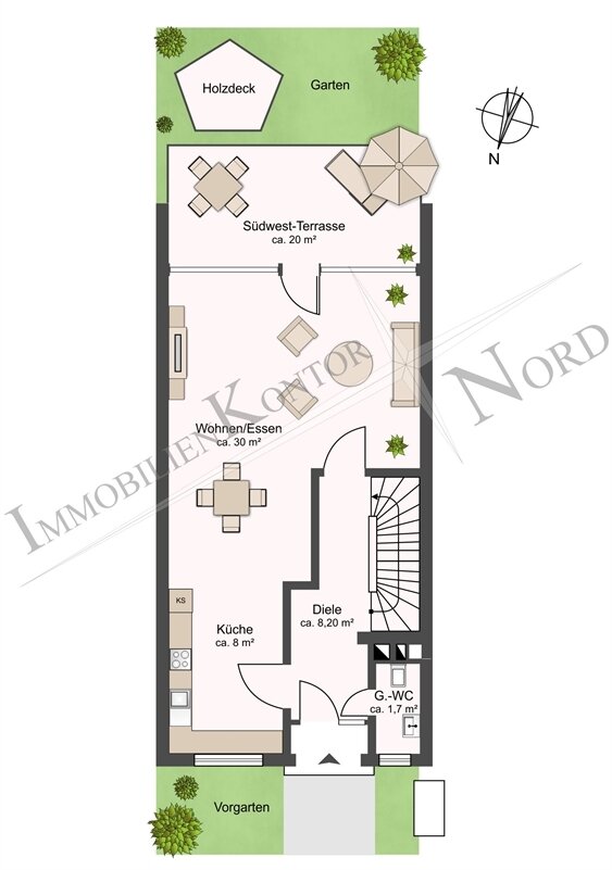 Reihenmittelhaus zum Kauf 415.000 € 5 Zimmer 141,7 m²<br/>Wohnfläche 127 m²<br/>Grundstück Trittau 22946