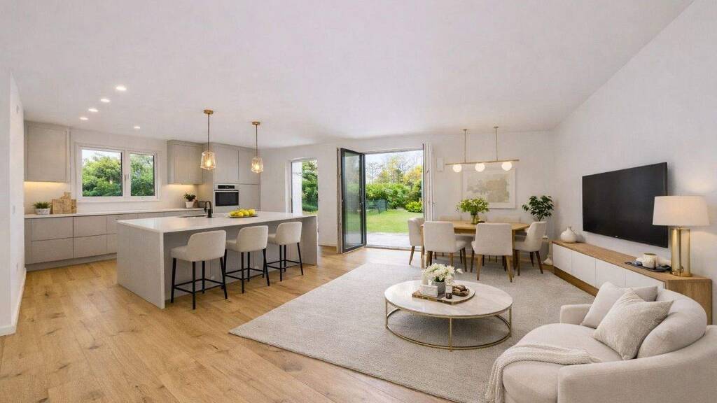 Bezugsfrei ! Luxus, Ruhe und ein eigener Garten: Hochwertige Neubau-Erdgeschosswohnung in München