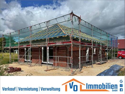 Einfamilienhaus zur Miete - Erstbezug 1.050 € 3 Zimmer 85 m² 609 m² Grundstück frei ab 01.01.2026 Ostgroßefehn Großefehn 26629