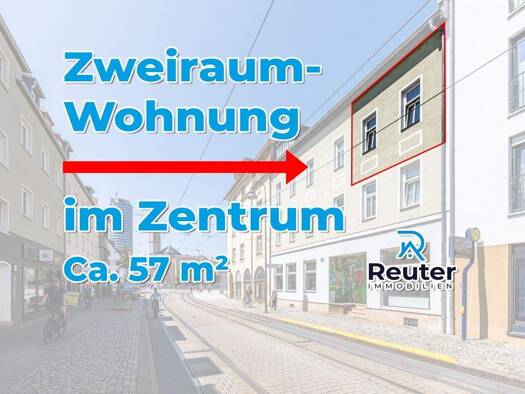Wohnung zur Miete 684 € 5 Zimmer 57 m² 2. Geschoss frei ab sofort Zentrum Jena 07743