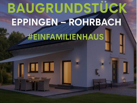Grundstück zum Kauf provisionsfrei 147.060 € 480 m² Grundstück Rohrbach Eppingen 75031