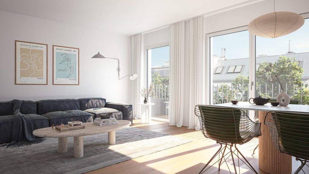 Wohnung zum Kauf - Erstbezug 505.200 € 3 Zimmer 60,2 m² 5. Geschoss Heiligenstädter Straße Wien 1190