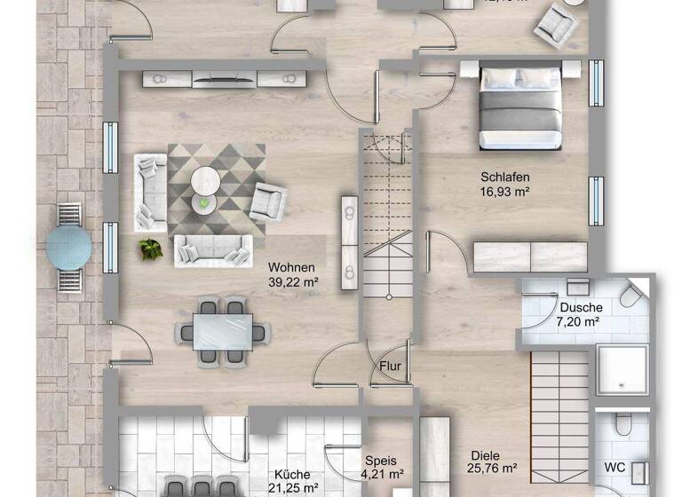 Mehrfamilienhaus zum Kauf 1.175.000 € 9 Zimmer 280 m² 770 m² Grundstück Tünzhausen Allershausen 85391