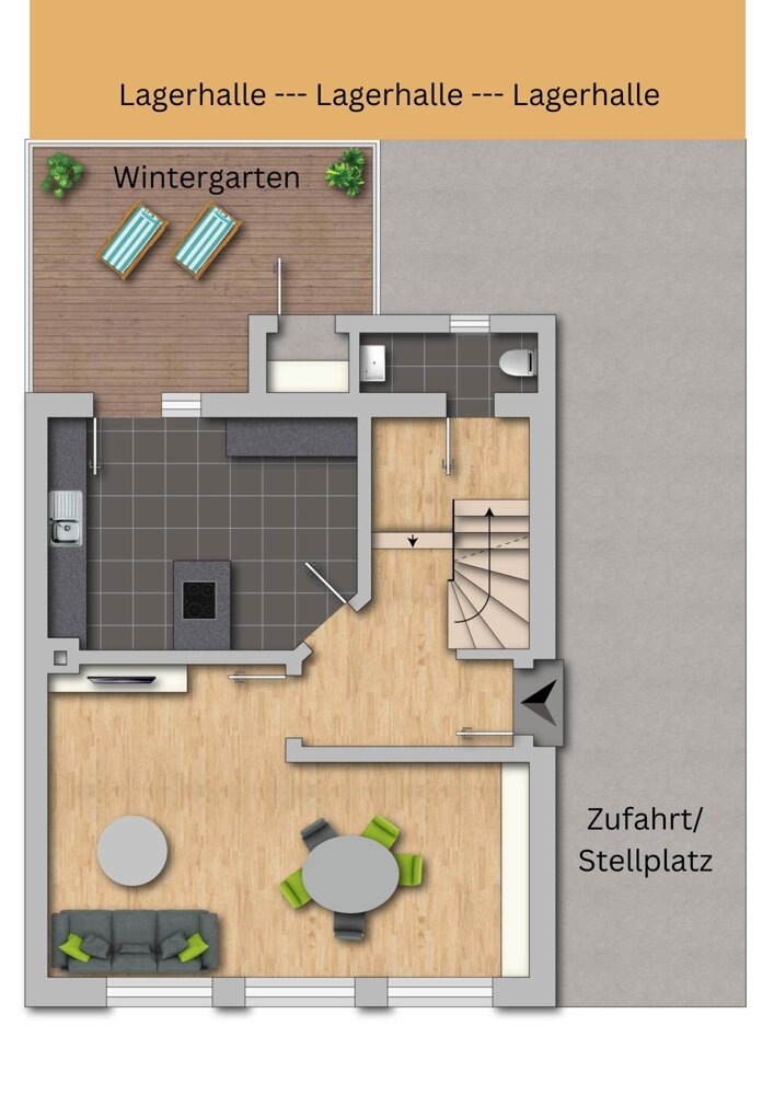 Doppelhaushälfte zum Kauf 480.000 € 6 Zimmer 164 m²<br/>Wohnfläche 459 m²<br/>Grundstück Aldenrade Duisburg / Aldenrade 47179