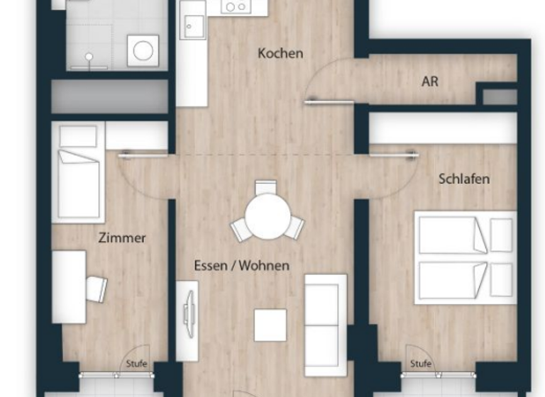 Wohnung zum Kauf 704.440 € 3 Zimmer 80,1 m² frei ab sofort Seeleinsbühl Nürnberg 90431