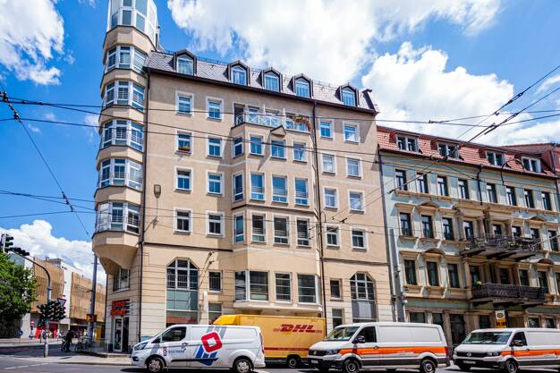 Verkaufsfläche zur Miete 1.599 € 3 Zimmer 195 m² Verkaufsfläche Hoyerswerdaer Straße 40 Innere Neustadt Dresden 01099