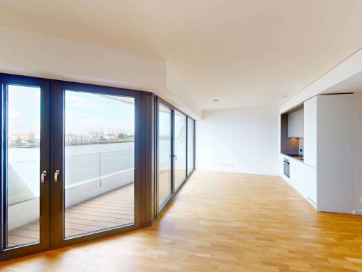 Wohnung zur Miete 1.860 € 2 Zimmer 76,1 m² 5. Geschoss frei ab 01.09.2026 Am Strandkai HafenCity Mitte 20457