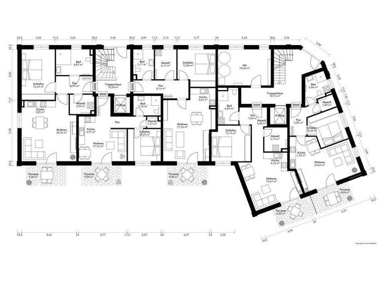 Mehrfamilienhaus zum Kauf als Kapitalanlage geeignet 3.645.000 € 1.448 m² Klein Bünstorf Bad Bevensen 29549
