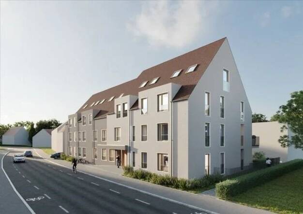Wohnung zum Kauf - Neubau provisionsfrei 314.760 € 2 Zimmer 48,1 m² Dachgeschoss Wiblingen Ulm 89079