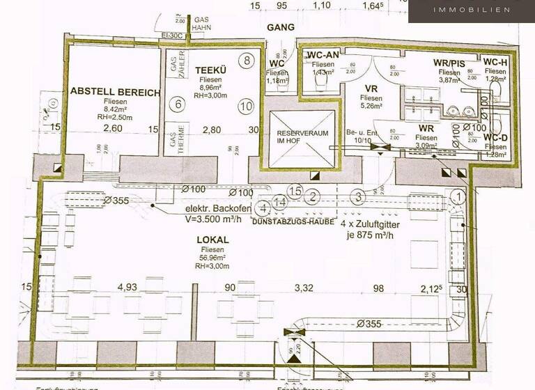 Restaurant zur Miete 1.750 € Wien 1100