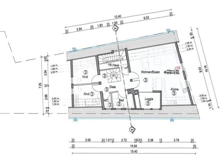 Wohnung zum Kauf 259.900 € 5 Zimmer 108,2 m² 3. Geschoss Murrhardt 71540