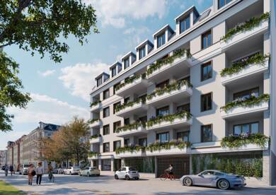 Wohnung zur Miete - Erstbezug 1.027 € 2 Zimmer 55,5 m² 4. Geschoss frei ab 01.10.2025 Zentrum - Süd Leipzig 04107
