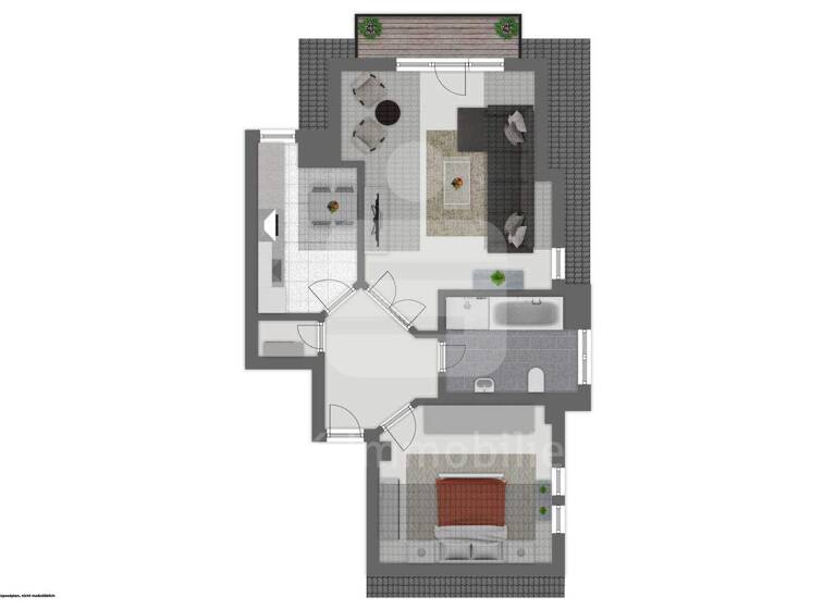 Wohnung zum Kauf 245.000 € 2 Zimmer 63,5 m² 2. Geschoss Kaule Bergisch Gladbach 51429