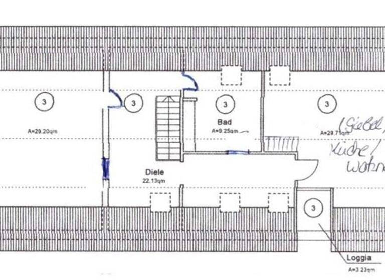 Wohnung zum Kauf 245.000 € 3 Zimmer 103 m² 2. Geschoss Quasnitzer Weg 11 Lützschena-Stahmeln Leipzig 04159